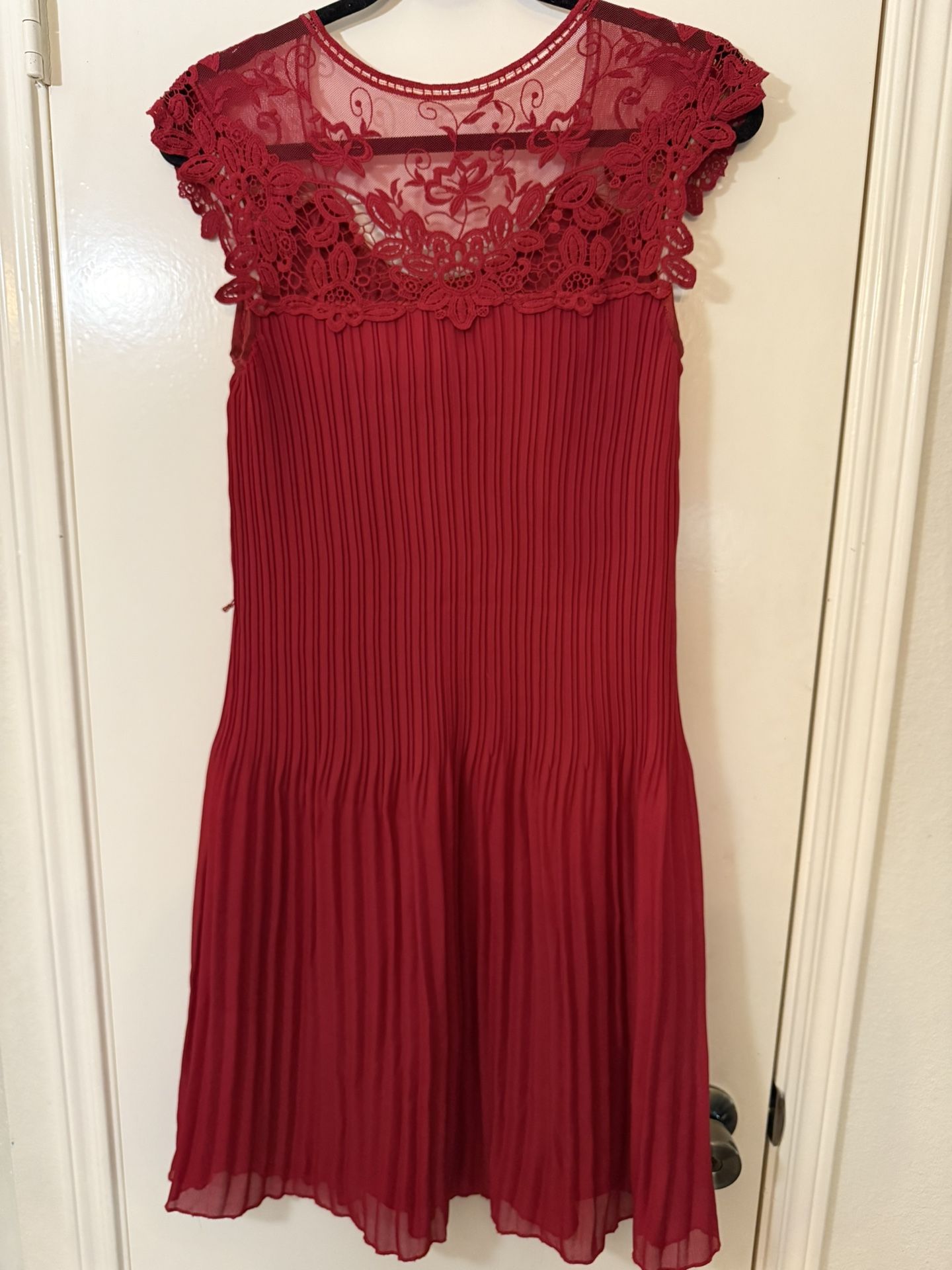 Retro Red Tunic Dress