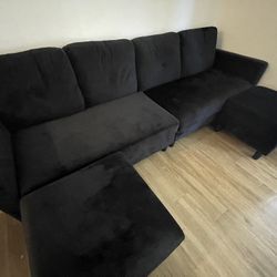 Black Couches