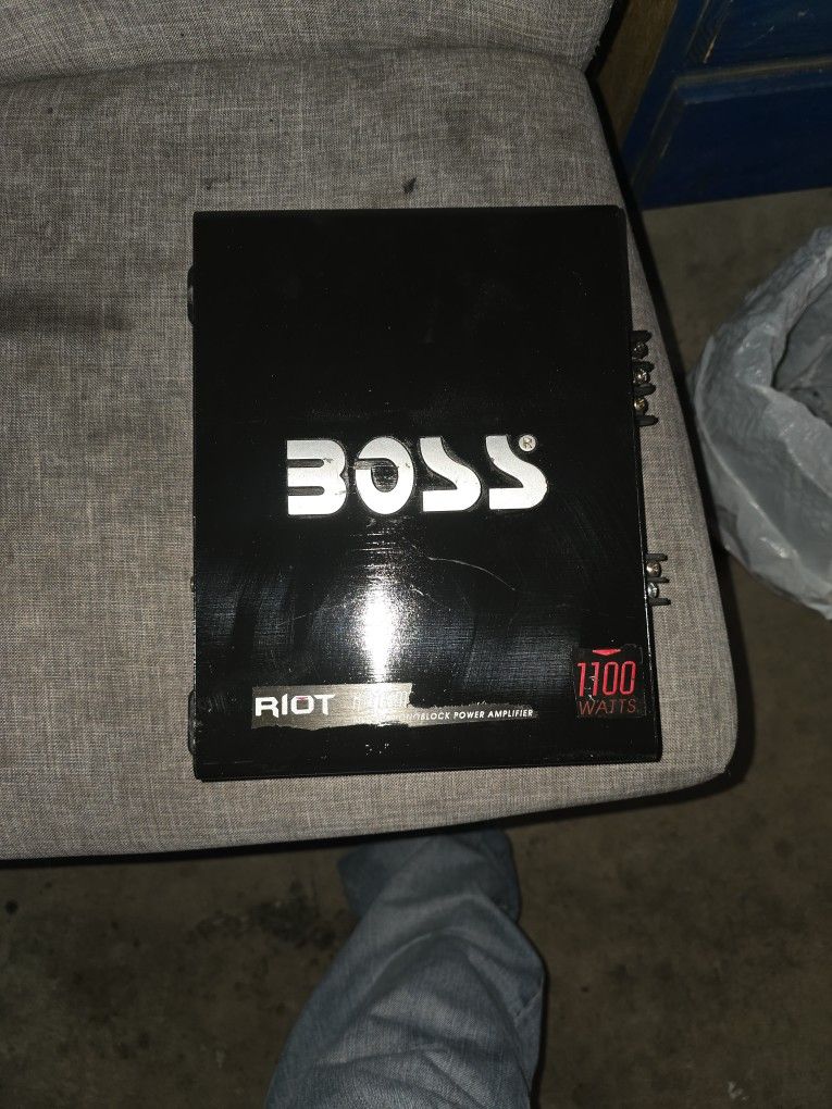 1100 Watt 1 Channel Amp