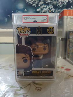 Michael Jackson 383 PSA GRADED MINT 9 Funko Pop 