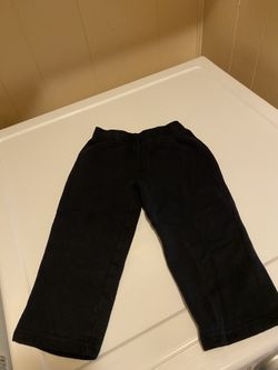 2T Black Sweatpants