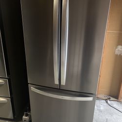 30 Inch Whirlpool French Doors Stainless Steel Refrigerator 