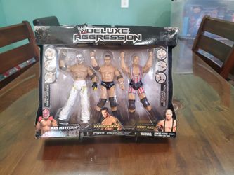 WWF JAKKS PACIFIC Deluxe Agression Wrestlers