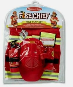 Melissa & Doug Fire Chief Kids Costume