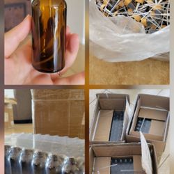 Amber Glass Bottles (100ml/3.4oz)