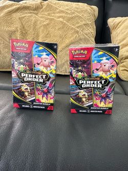 Perfect Order Booster Bundle and Mega Zygarde ex Premium collection