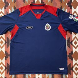 Reebok 2004/2005 Chivas de Guadalajara Away Jersey BOFO Bautista #7 Men’s S/M