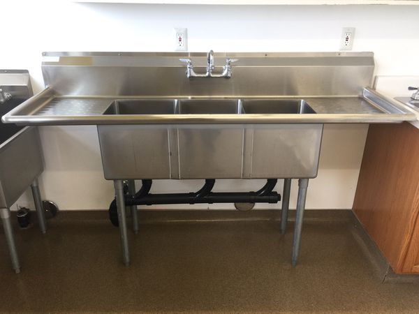 3 Compartment Sink For Sale In Foster City Ca Offerup