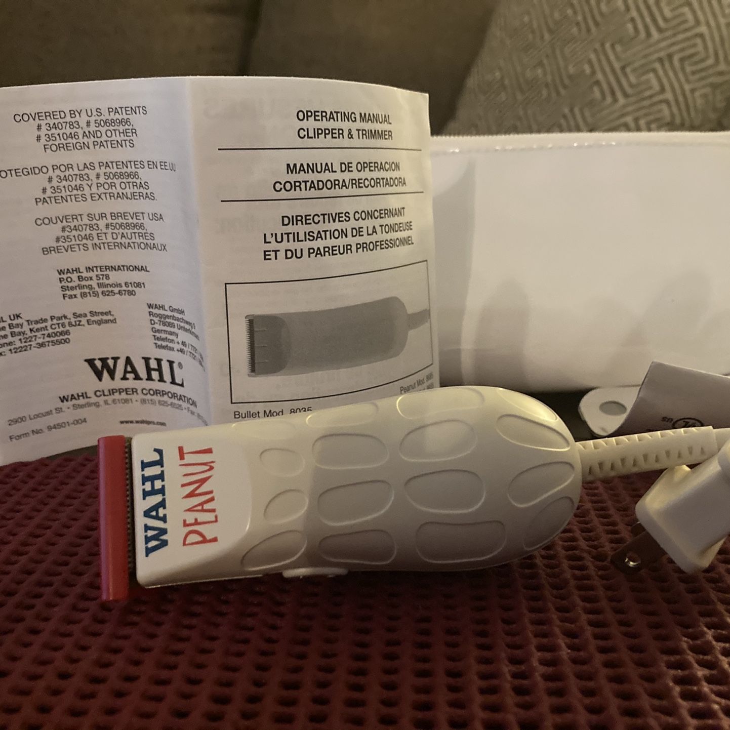 Wall Peanut Hair Trimming Set