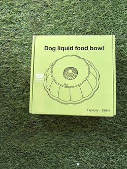Dog Liquid Food Bowl