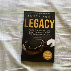 Legacy Book By James Kerr