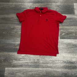 Polo Club Size L Red