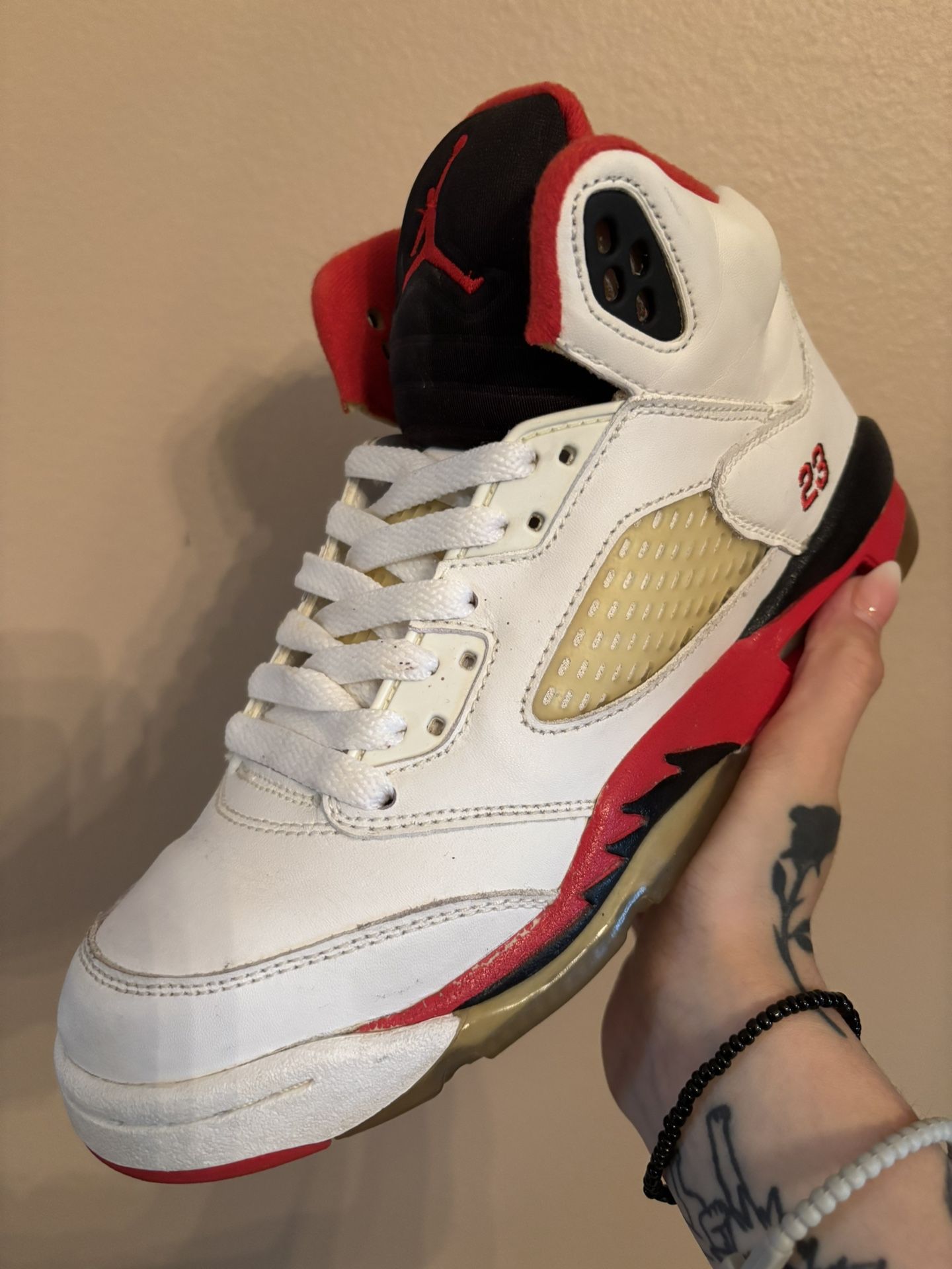 Air Jordan 5 Retro GS 'Fire Red' 2006