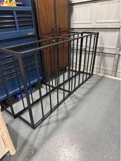 2 twin metal bed frames