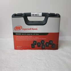 Ingersoll Rand SK6H8N 3/4" Drive SAE Impact Socket set (8 Piece)