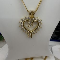 Gold plated from Brazil 18k plated ring 24”enchape laminado Seth elegante 22”de largo 