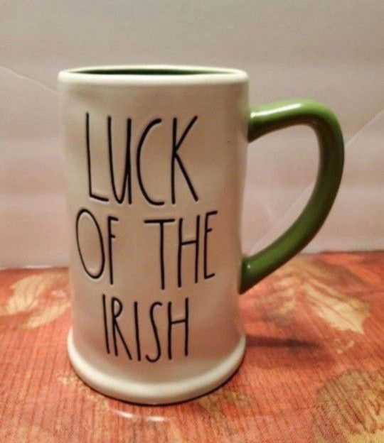 Rae Dunn Luck of the Irish