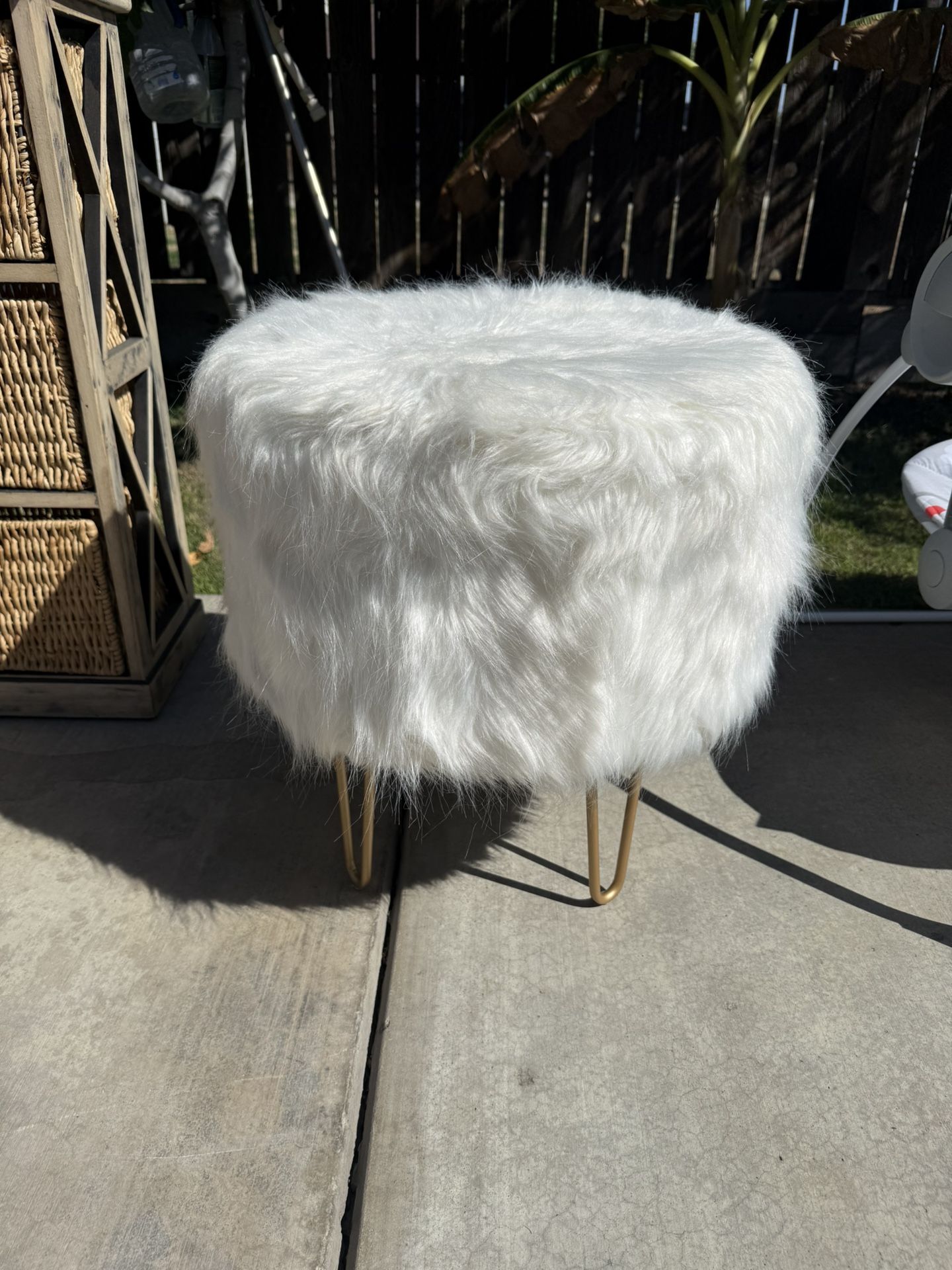 Fur Ottoman