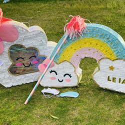 Piñata Custom Frida Rainbow Princess Barbie Nube Monsters Inc Boo Lol Dolls Sonic 