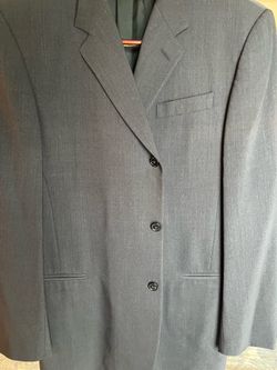 Three-button suit jacket, 46L, Donna Karan, made in Italy