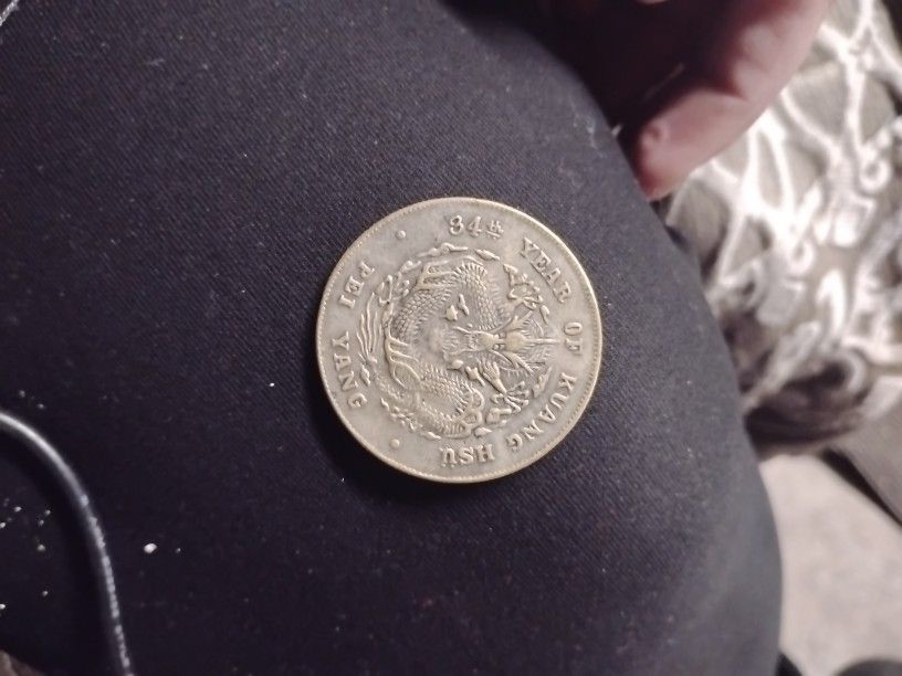Chinese Dragon Dollar from 1908.
