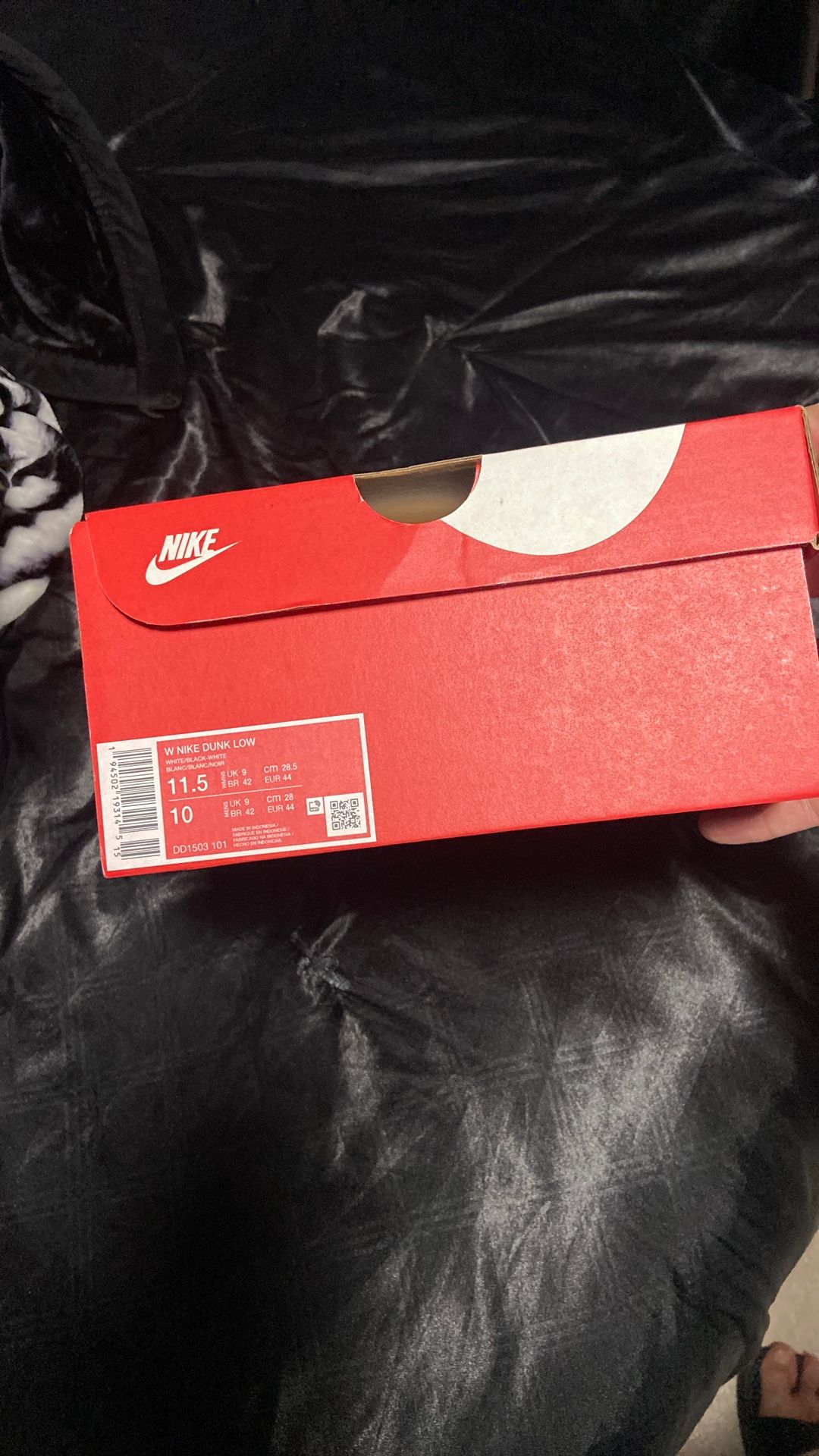 Nike Dunk Low White/Black White