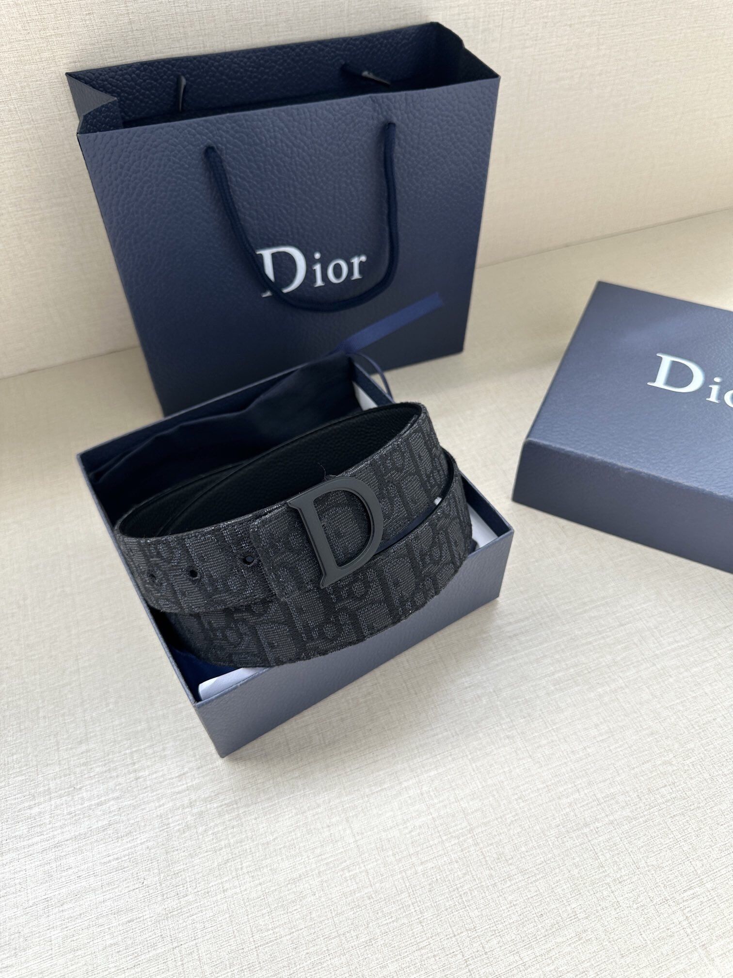 Dior CD Men’s Belt With Box 2025 New