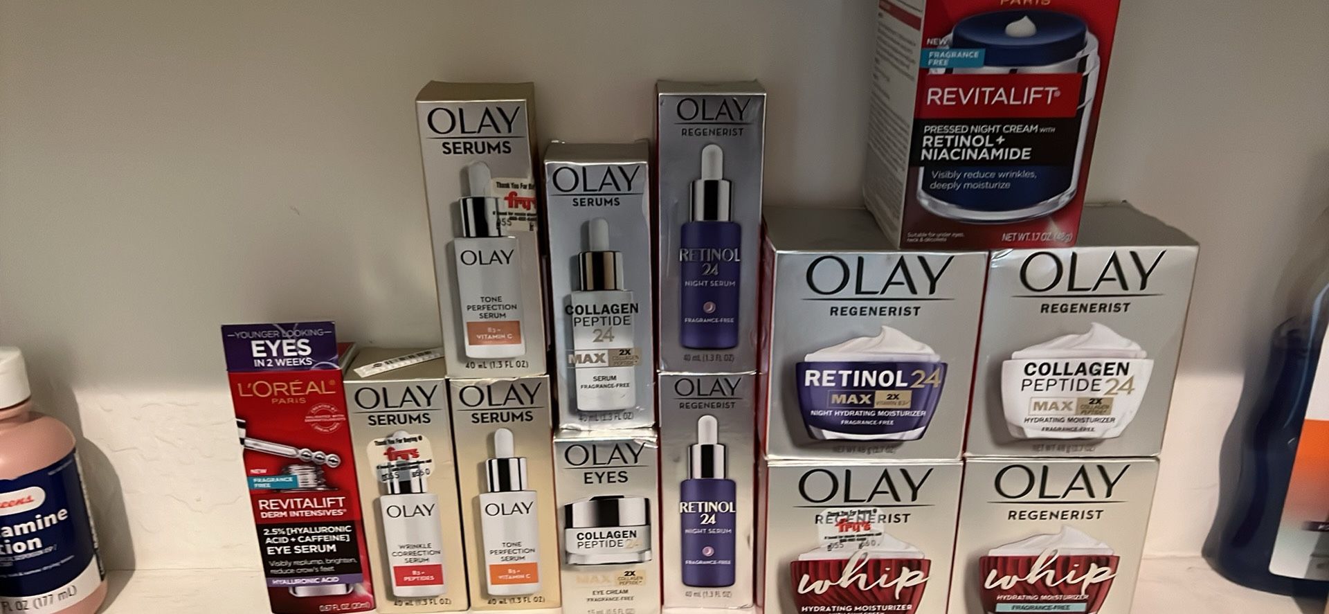 Major Deal On Olay And L’Oréal Facial Products Bundle 