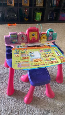 V-tech learning desk