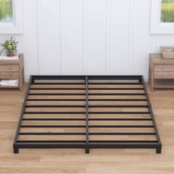 New King Size Bed Frame - low to ground