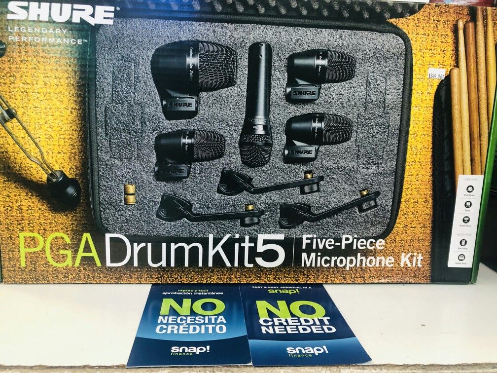 Shure pgadrumkit5 on sale today message us for the best deals