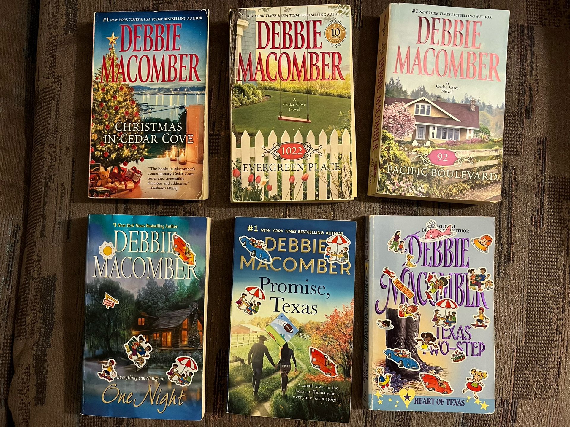 6 Debbie Macomber Books