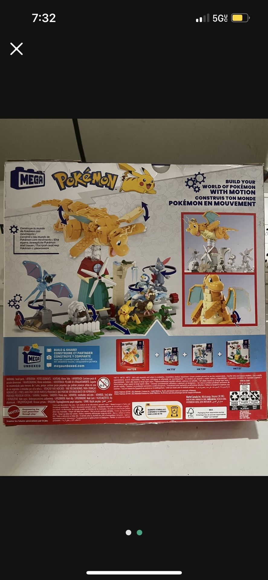 Pokemon Lego Set