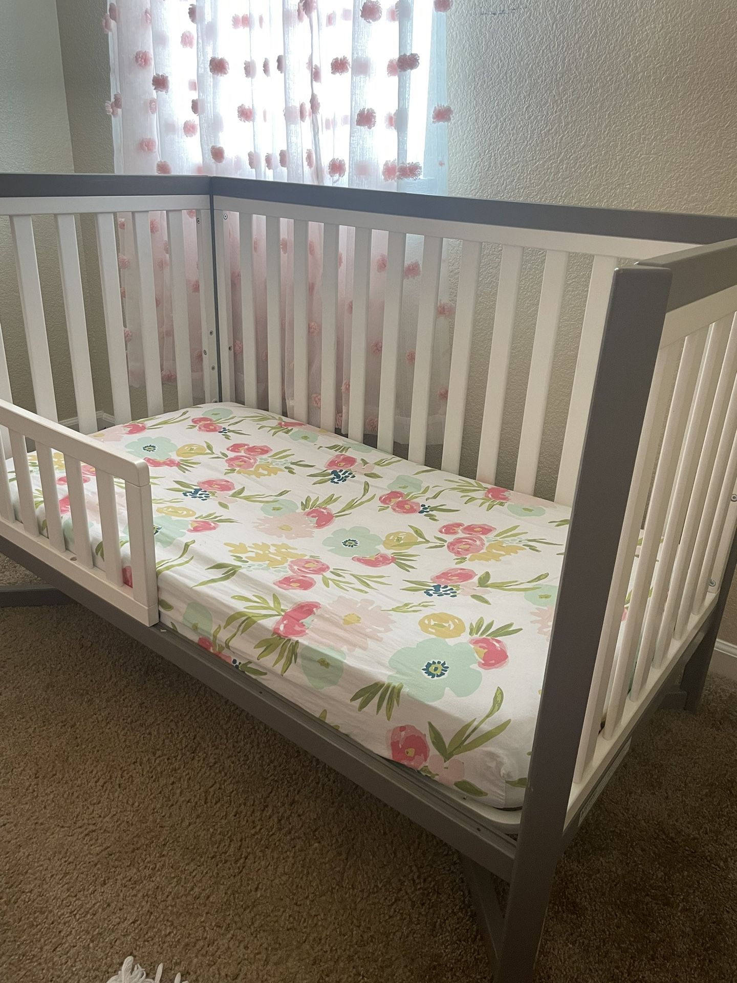 Toddler Crib & Mattress