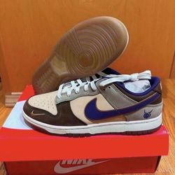 Nike Dunk Low 'Setsubun/White Onyx/Court Purple DQ5009-268 Size 10.5 Brand New