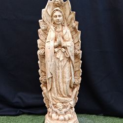 Virgin Mary Cement Statue