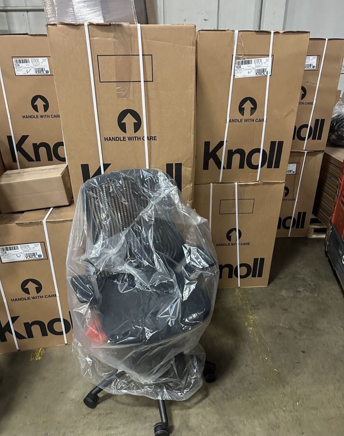 Knoll Regeneration Chair! Brand New! We Also Have Standing Desks, Monitor Arms, Monitors, And More!
