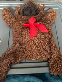 Bear costume for dog