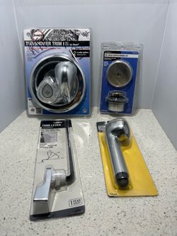Chrome Bathroom Hardware Bundle – 4 Pieces