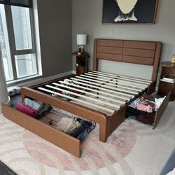 Queen Size Bed Frame 