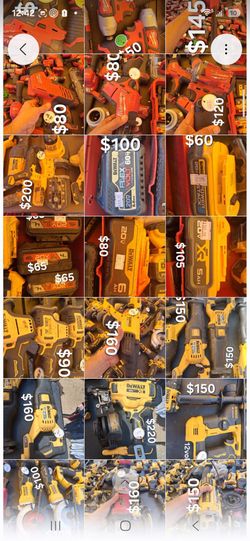 Milwaukee Dewalt buy sale trade