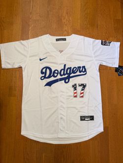 White team USA Los Angeles dodgers shohei ohtani jersey