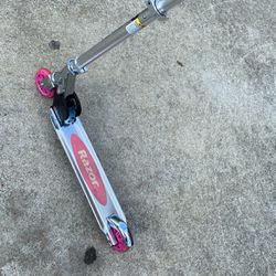 Kid’s Pink Scooter