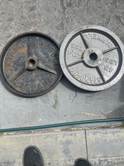 2 45lb Plates