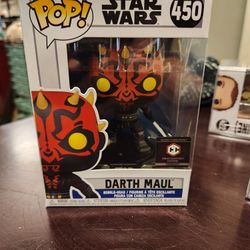 Darth Maul #459, Qui-Gon Jinn# 422 Funko Pop