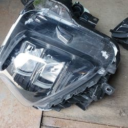 Driver Side Head Light And Fog Light