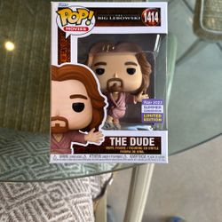 Funko Pop The Dude Convention Exclusive 