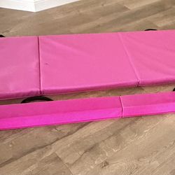 Gymnastics Mat & Balance Beam