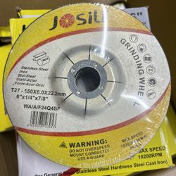 6” Inch Stone Metal Grinding Disc Abrasive Metal Cutting Disc For Angle Grinders Disco De Corte