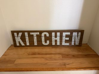 Kitchen Home Decor Sign